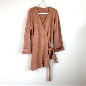 Aerie Oversized Wrap Cardigan Wool Alpaca Blend